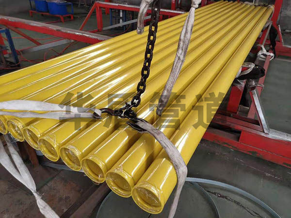 溝槽連接涂塑鋼管