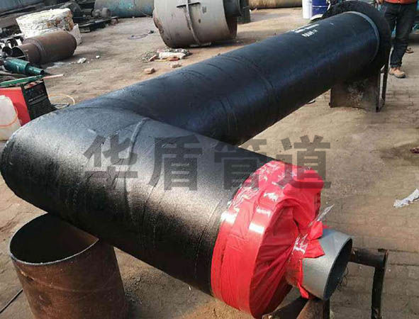 鋼套鋼保溫入地彎頭